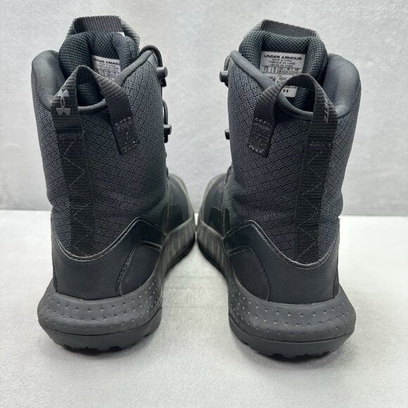 Under armour Micro G Valsetz Womens Size 7.5 Boots Black Tactical UA 3023744-001 - Picture 4 of 8